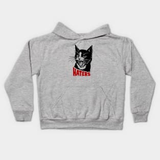 Cat and haters Kids Hoodie